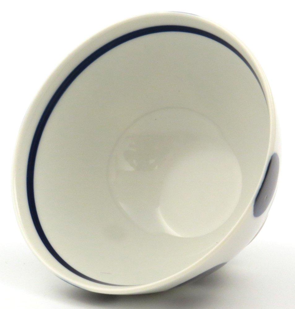 Hasami Ware Tenryu Pottery Polka Dot Rice Bowl Pair