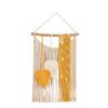 Home Decor Tapestry Handwoven Wall Hanging Living Room Guesthouse Wall Cover Tassel Ornament Craft Weave Stylish Wall Art