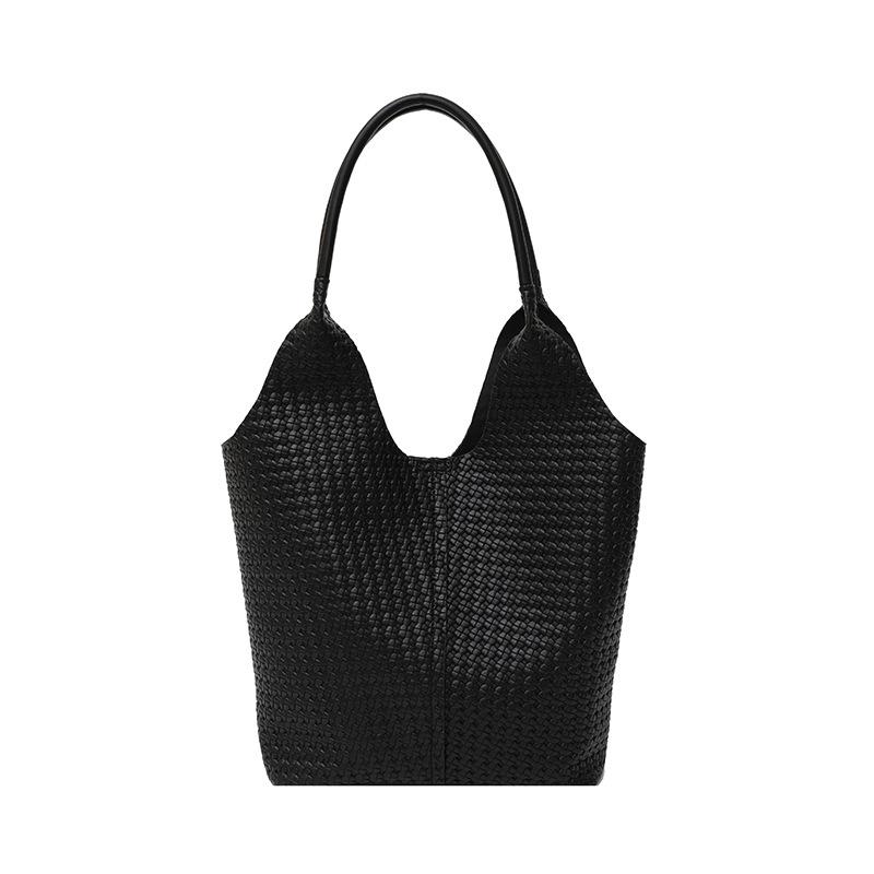 

Сумка-тоут женская новая модная повседневная универсальная на плечо повседневная женская сумка чёрный