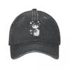 Cute Komi San Amazed Active Unisex Women Baseball Caps Unisexga Anime Distressed Denim Washed Hats Cap Adjustable Fit Snapback Cap