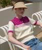 Siyajyu Sikn2033 Linen Blend Collar Knit_Violet Pink