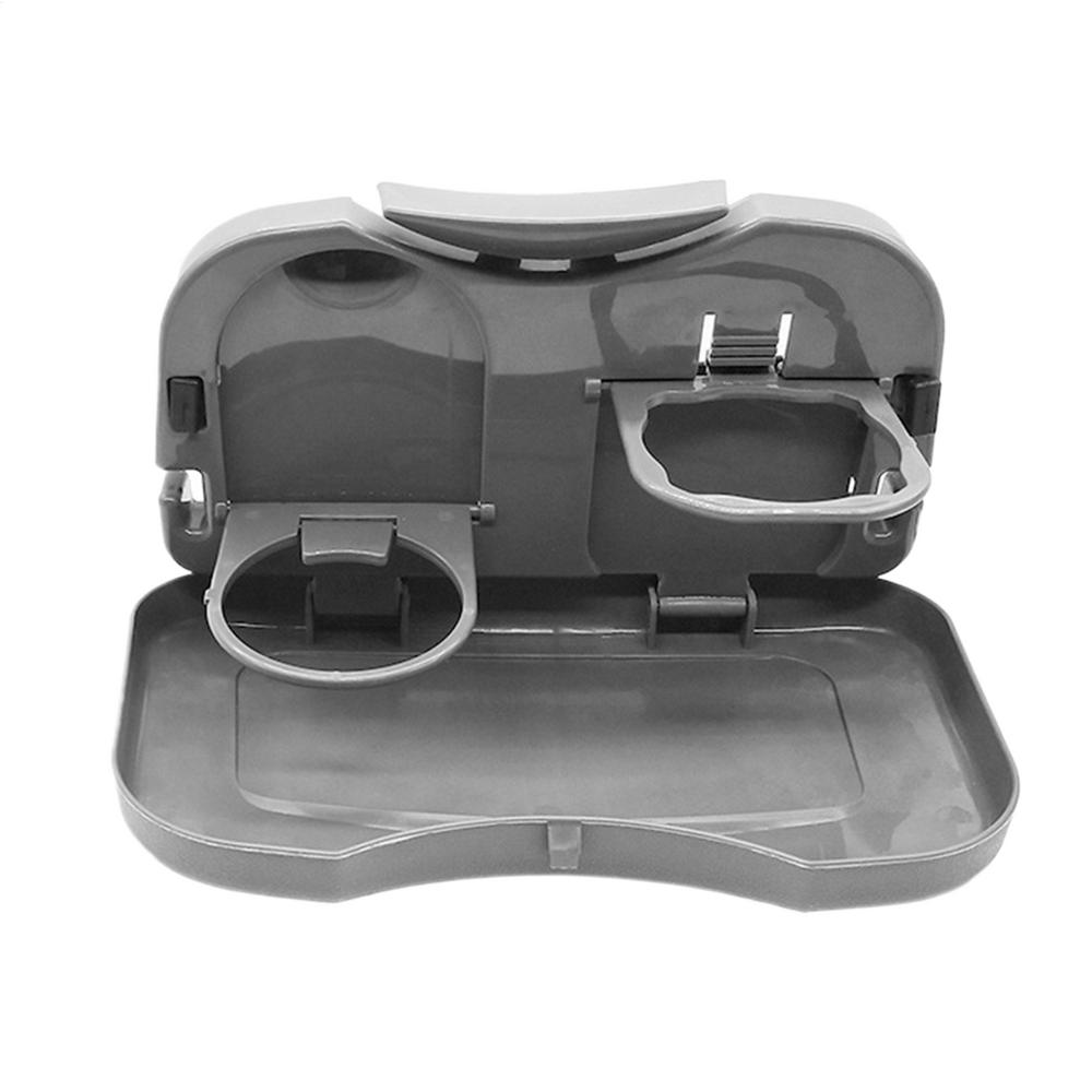 Car Seat Table Foldable Car Table with Cup Holder Automotive Backseat Desk for Laptop Working Dining Eating Adult Travel Road