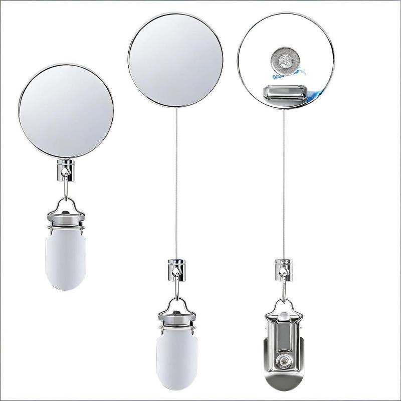 1/2Pcs Automatic Retractable Towel Rack Self-Adhesive Wall-Mounted Hand Towel Holder Clips Bathroom Kitchen Organiser