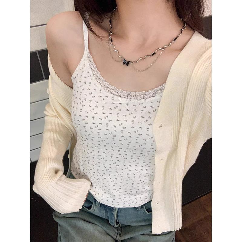 

Американский ретро красный вязаный кардиган с коротким рукавом тонкая футболка женская круглая горловина правое плечо короткий рукав топ лето XL