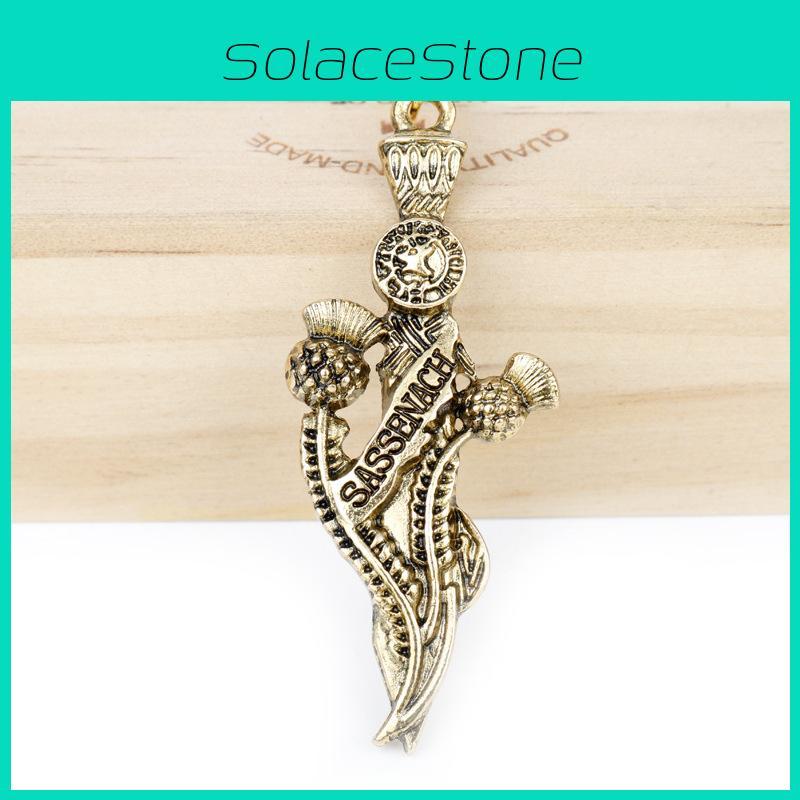 Outlander Sassenach Pendant Necklace With Alloy Craft For Gift Or Travel Souvenir