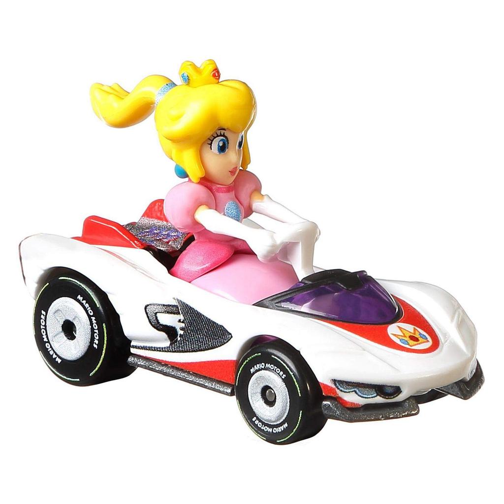Hot Wheels Scale Peach Character Car 164 Mariokart- P-Wing