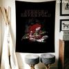 Sevenfold Heavy Metal Logo Tapestry Wallmounted Background Cloth Home Decor Background Wall Hanging Cloth Background Cloth