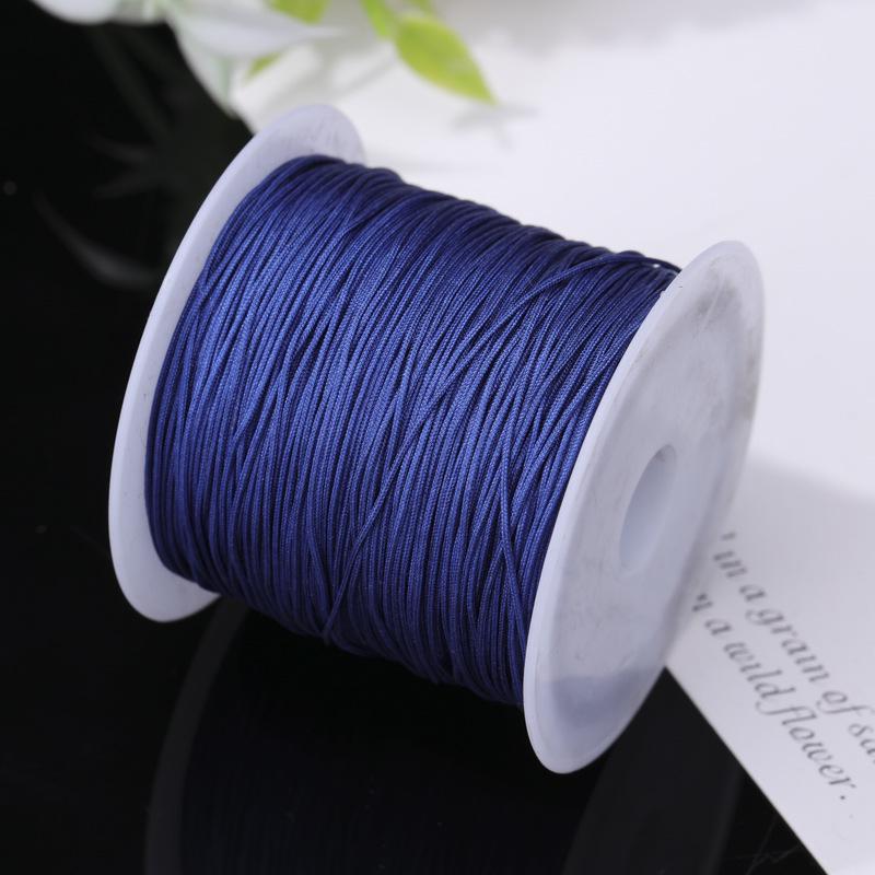 

Boting No. 73 Red 0.6mm Non-Elastic Cord for DIY Necklace and Bracelet Crafting. Small Roll