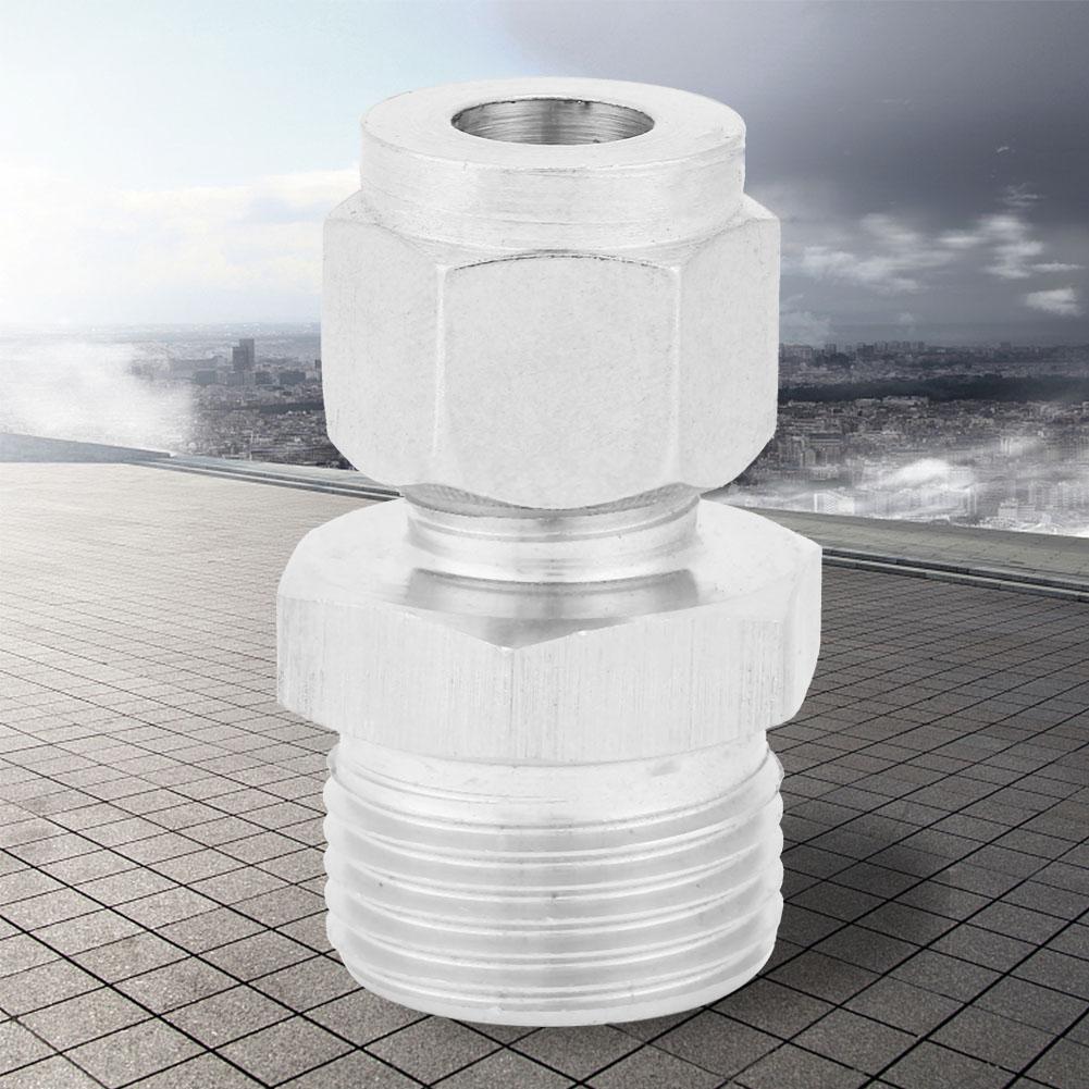 Stainless Steel Pipe Fitting Double Ferrule Joint Connector Single Card Sleeve M20*1.5 8