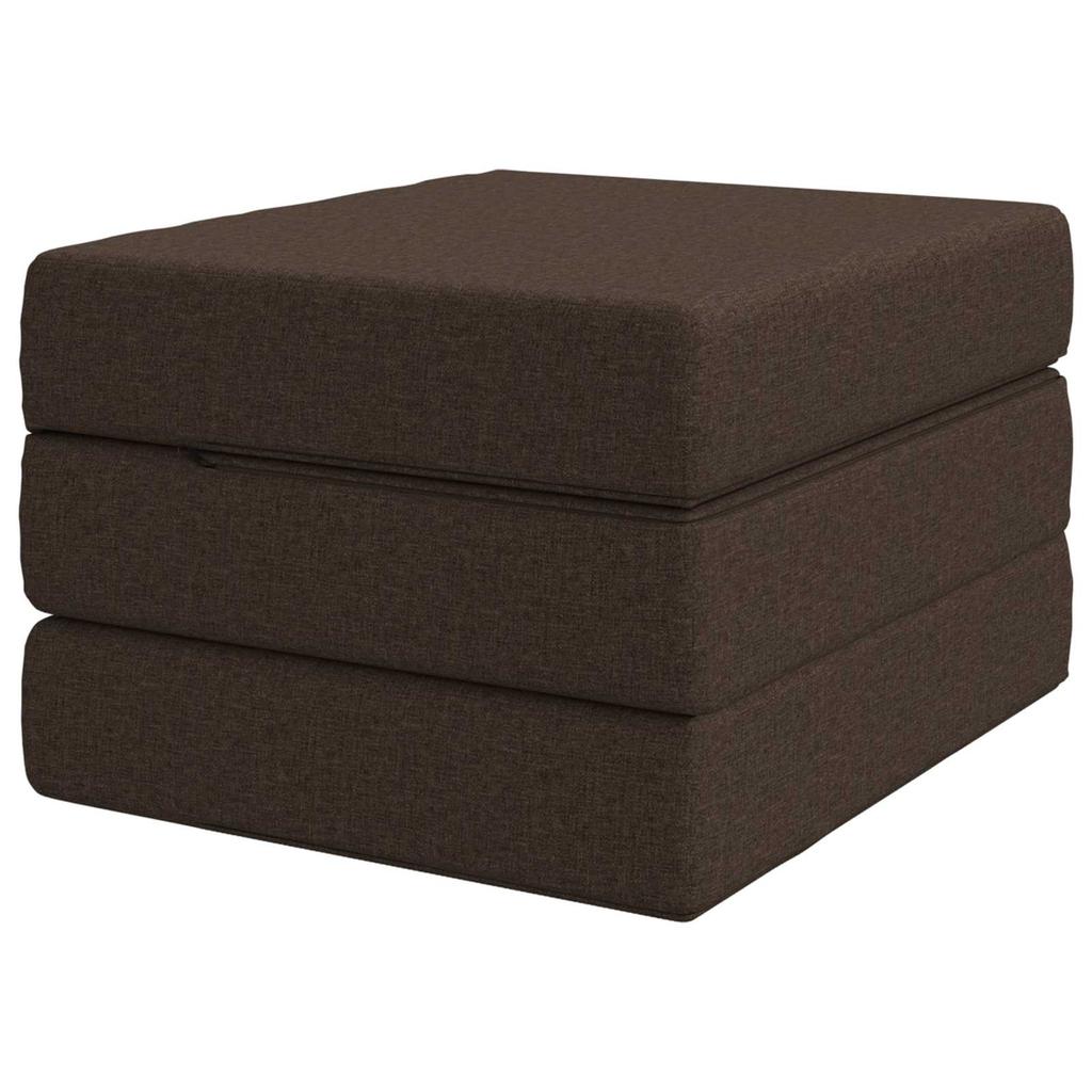 Folding Sofa Bed 75 x 63 x 45 cm Taupe