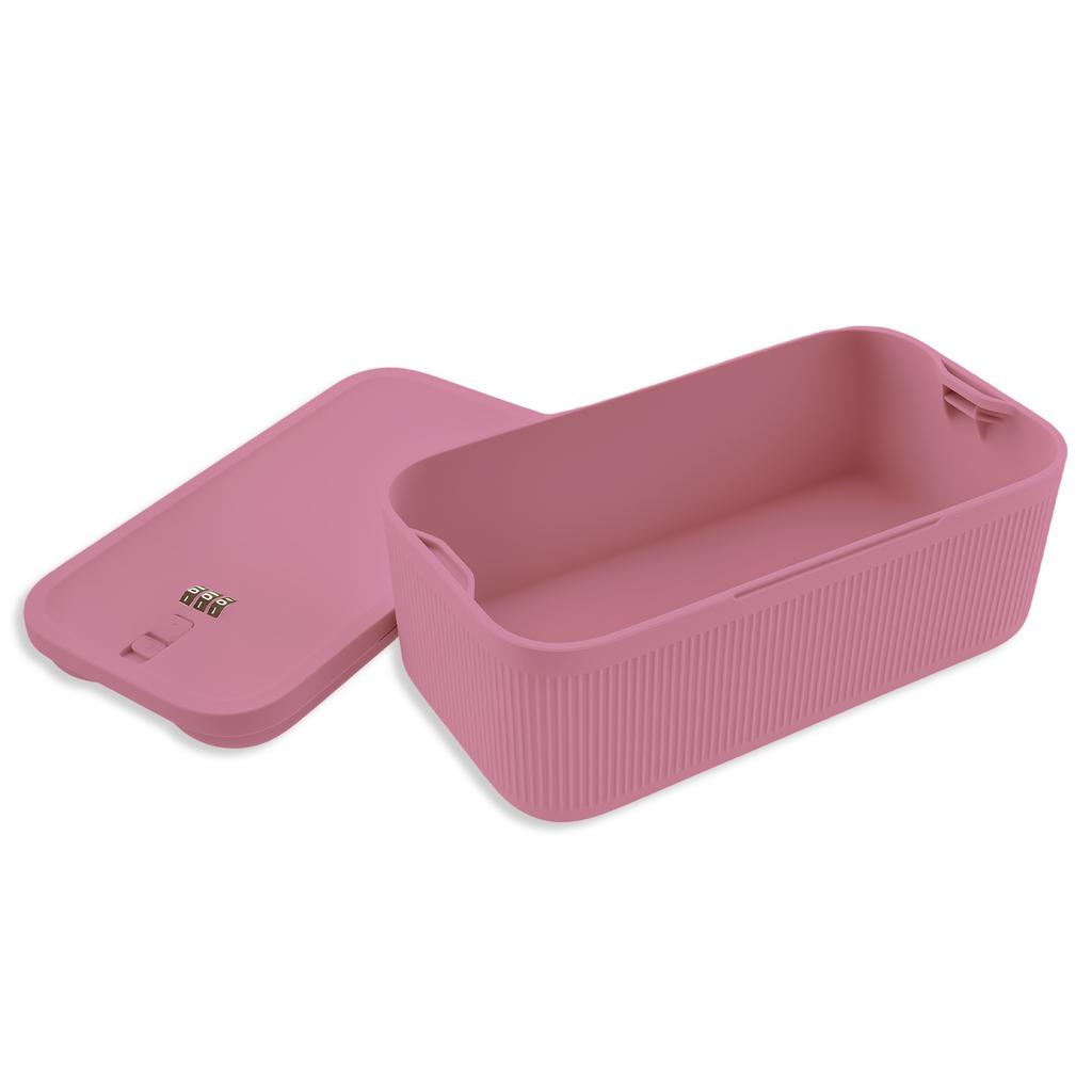 Medication Password Locking Box Versatile Safe Small Lockable Storage Box for Home Office Travel Medicine and Food Organizer