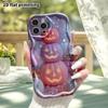 Phone Case: 2D Flat Design, Suitable for iPhone 18 17 16 15 14 13 12 Pro Protective Case, Phone Decoration, Stacked Pumpkin Lights, Halloween and Chri
