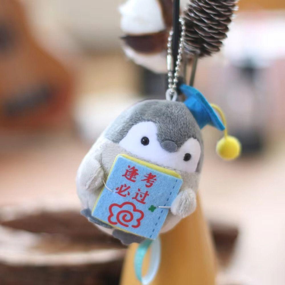 Cute Cartoon Penguin Keychain Soft Plush Creative Pendant Plush Doll Soft Keychain  Gifts for Girls