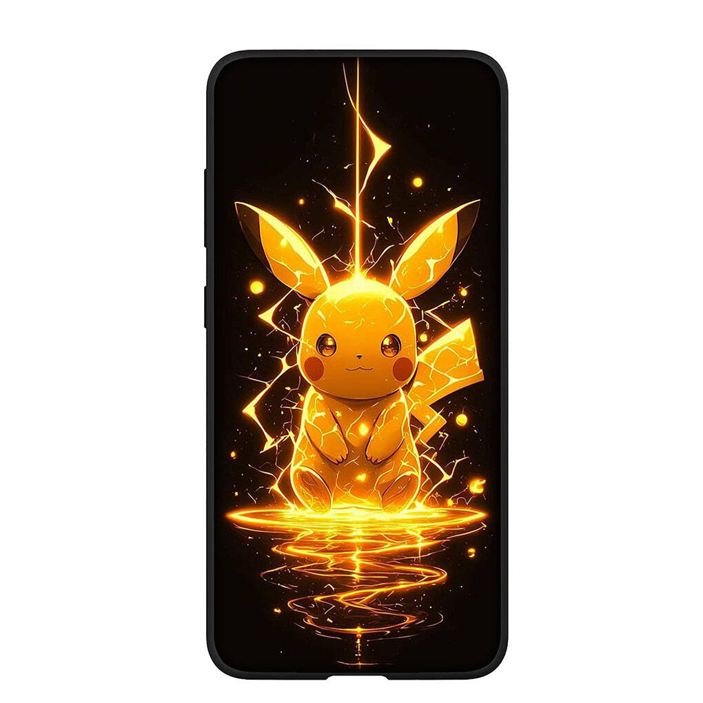 Telefoonhoesje voor Samsung Galaxy S25 S23 S22 S24 Ultra FE Plus A05 A06 A15 A16 A36 A37 A35 A52 A54 A55 A56 A57 A25 A53 A17 Eevee Pokemon GO Pikachu Cover