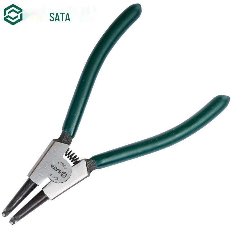SATA 72021 German Style Bent External Circlip Pliers