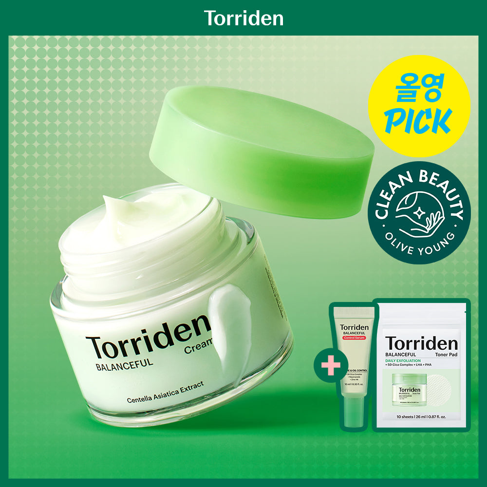 Torriden Balanceful Cica Soothing Cream 80ml (+10ml)