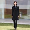Unisex Woolen Mid-Length Coat - Warm, Versatile for Autumn/Winter 2025