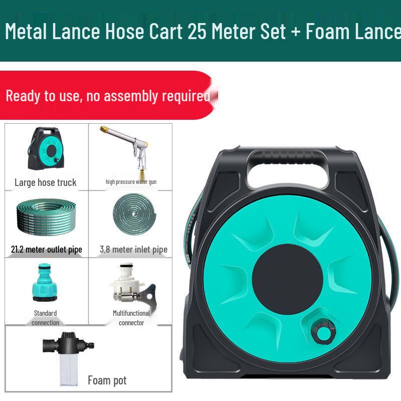 High-Pressure Household Car Wash Spray Gun with Hose