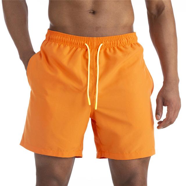 Men's Summer Beach Shorts: Waterproof, Double-Layer, Plus Size, Casual, Quarter-Length Swim Trunks