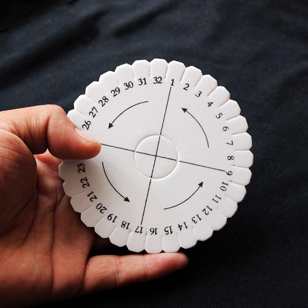 Kumihimo Braided Plate Braiding Disc/Disk Rope Weaving Handmade Tool Sewing Jewelry Design Board