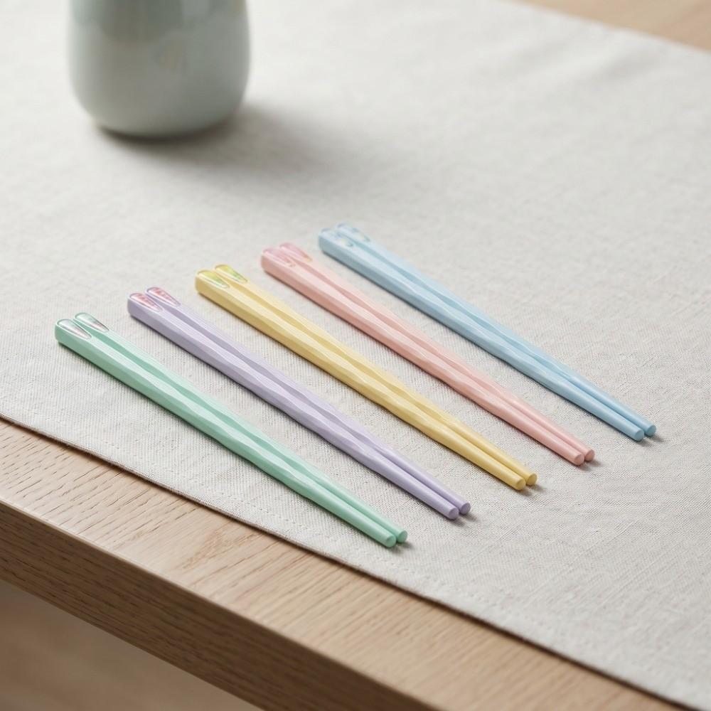 5Pairs Lightweight Sushi Chopsticks Durable Traditional National Tide Chopsticks Home Use