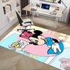 Office Rug Minnie Mouse, Tea Party theme 3D Printed Anti-Slip Rug-Machine Washable for Living Room