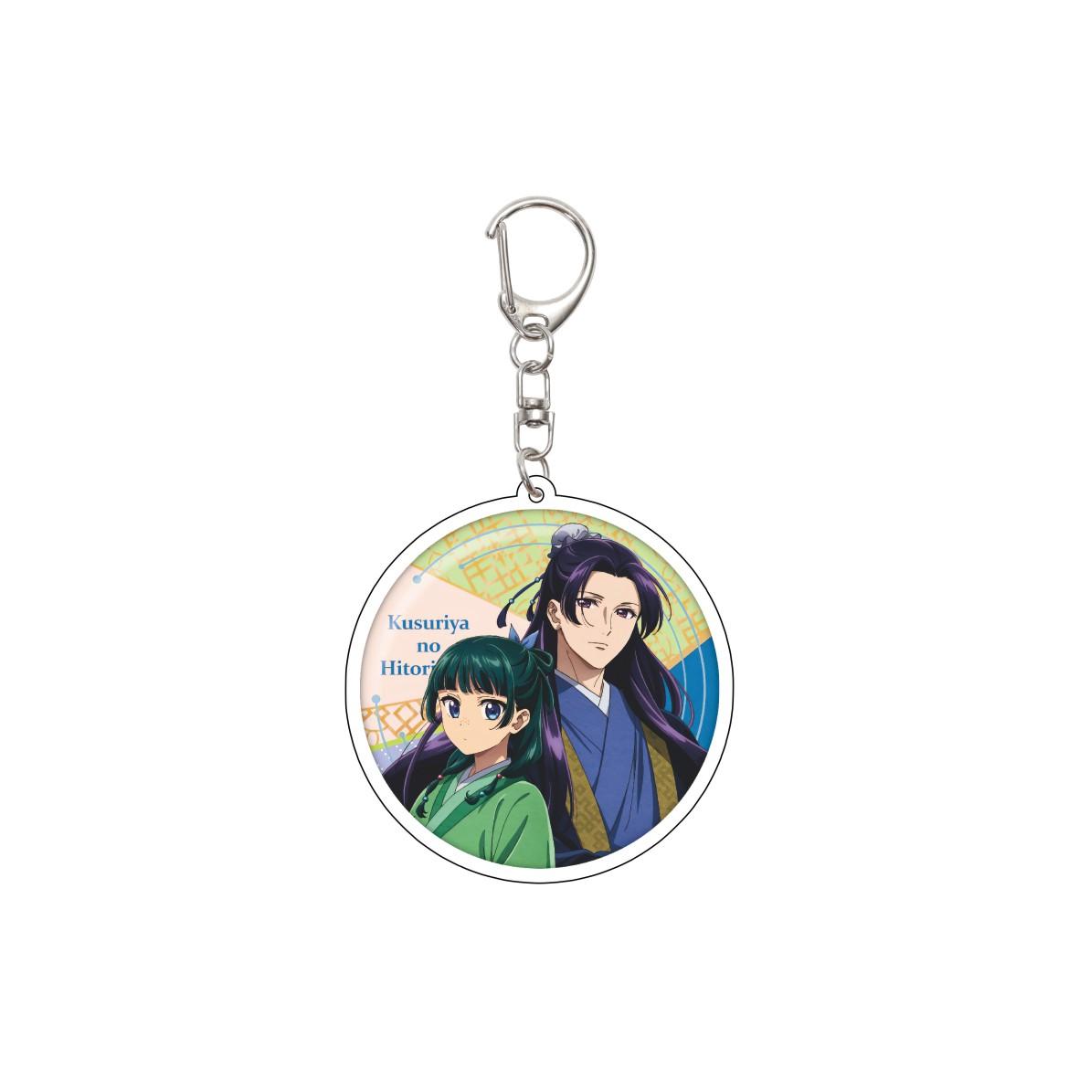 

55MM Anime The Apothecary Diaries Keychain Maomao Key Chain Acrylic Model Plate Christmas Gifts 55mm
