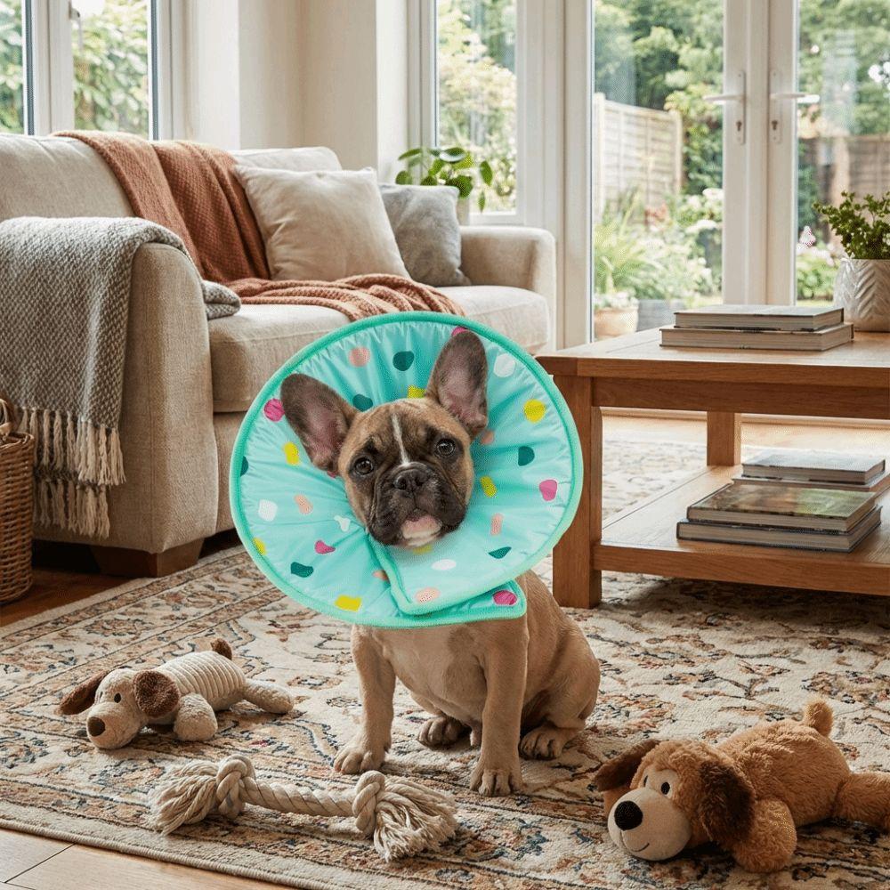 Comfortable Dog Recovery Collar Anti Licking Anti Bite Collar Pet Elizabethan Collar  for Cats Dogs