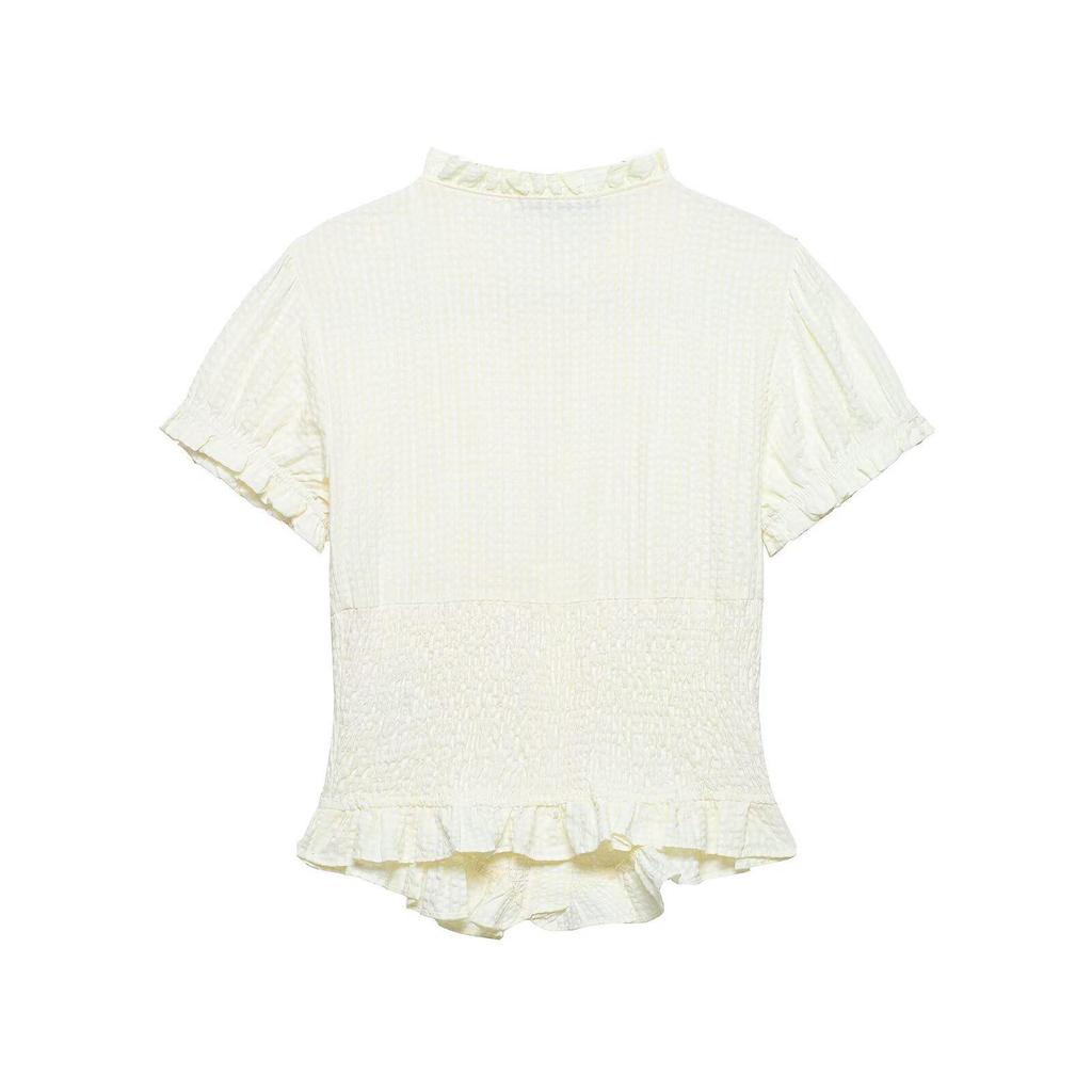 Spring 2026 Fashion: European & American Style Bow Top