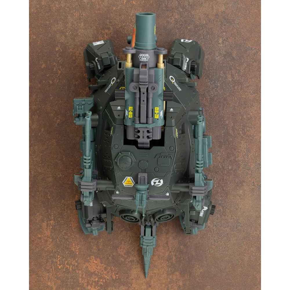 Kotobukiya HMM Zoids RZ-013 Cannon Tortoise Marking Plus Version 1/72 Scale Plastic Model 120mm Length