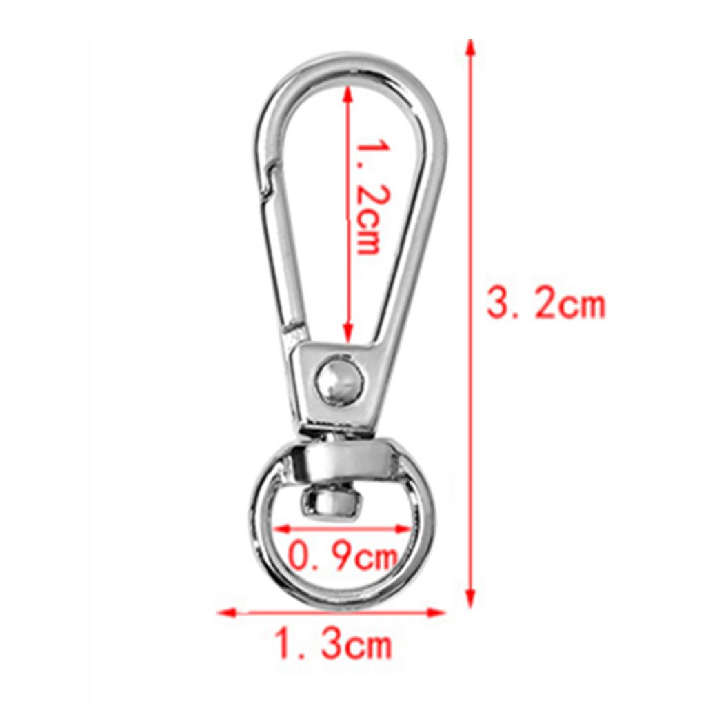 8 Pcs Small Detachable Locks for Key Rings
