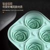 Rose Ice Sculpture Silicone Mold  With Inlet Cap Rose Ice Sculpture Mold Food Grade Household Ice Grid Mold Whiskey Ice Maker