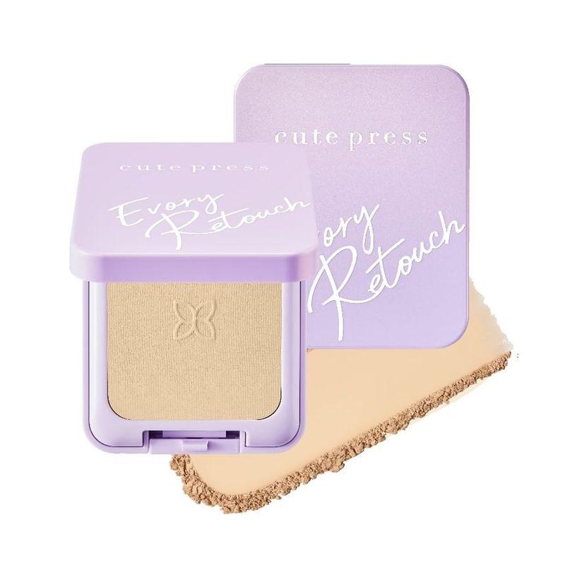 Cute Press - Evory Retouch Oil Control Foundation Powder SPF 30 PA +++