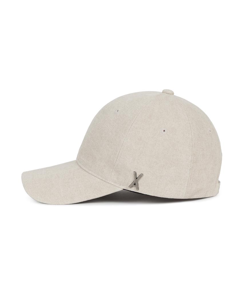 Bajal Va Studded Pigment Ball Cap Beige