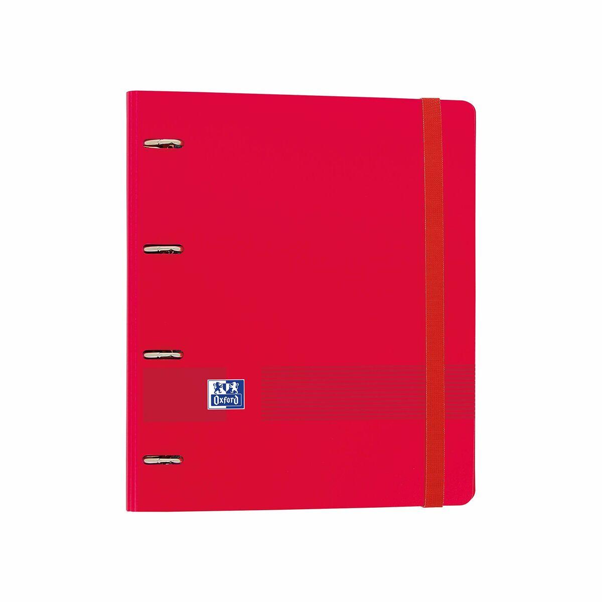 

Папка на кольцах Oxford Europeanbinder Polyfoam Red A4 TU прозрачный