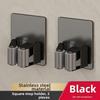 2Pcs Rust-Proof Stainless Steel Mop Holder Waterproof Mop Clip Rack Wall Mounted Broom Stand  Toilet