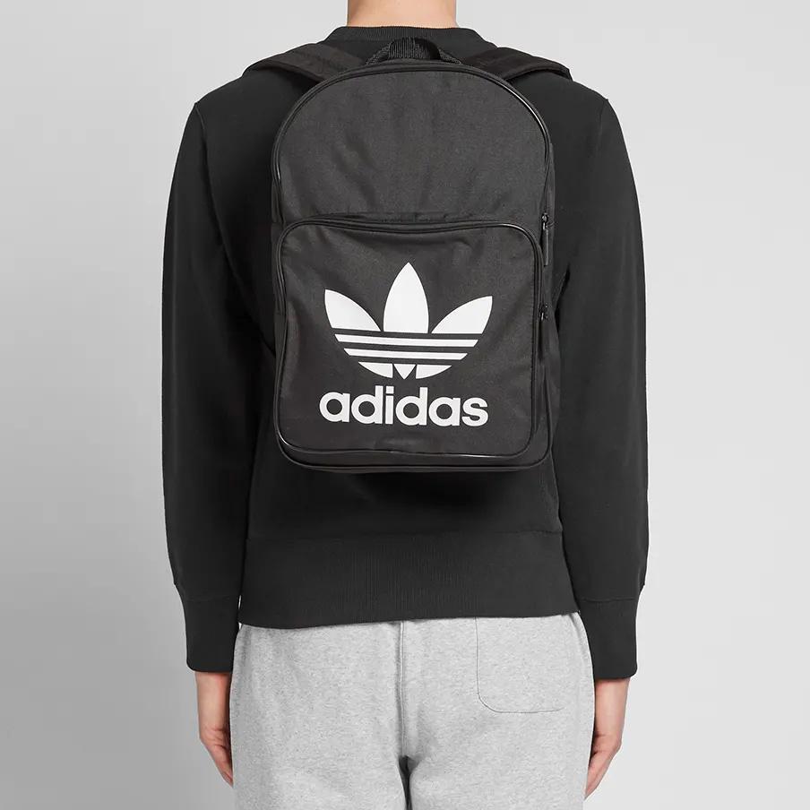 Adidas Originals Classic Logo Backpack Men Backpack Black DW5185