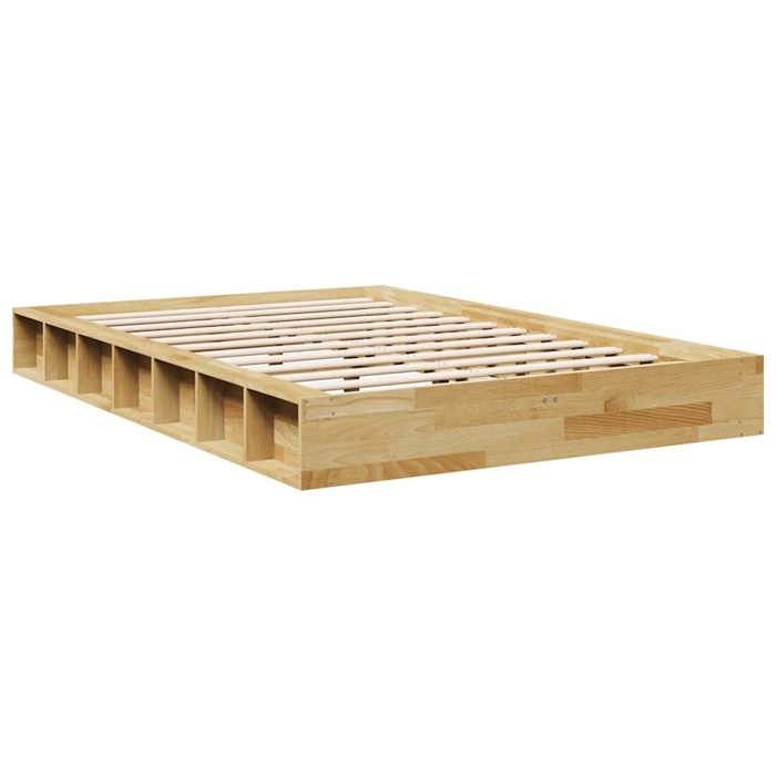 VidaXL Bed Frames Without Mattress 120x190 Cm Solid Oak Wood 3324130