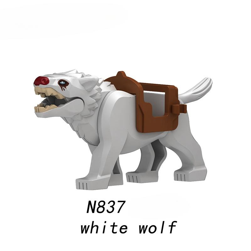 Medieval Series Werewolf Knight Building Block Children's Toys