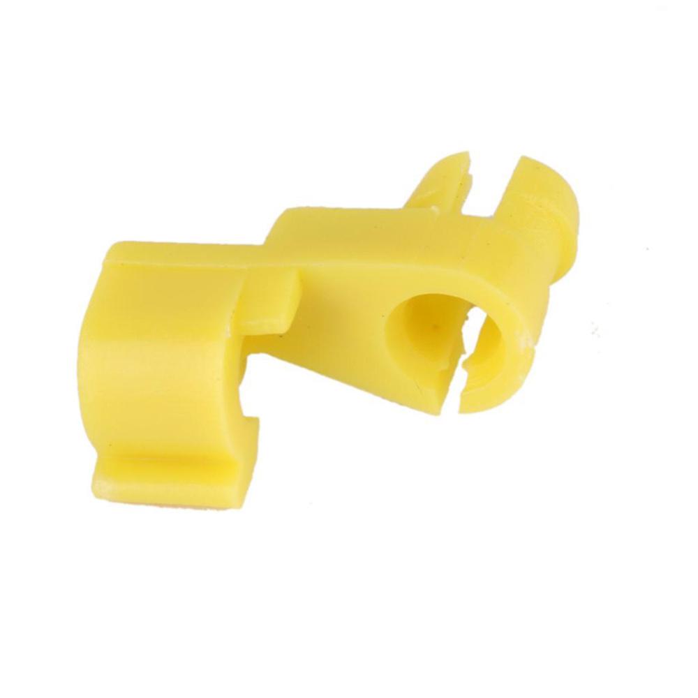 Ny 50 stk Gul Nylon Bildørlås Stangklemme Holder For 69293-12040