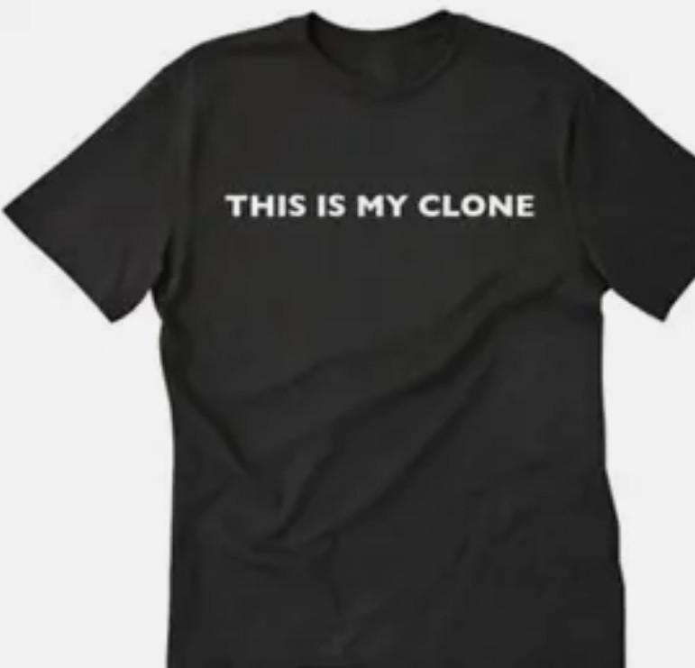 This is my clone funny t shirt tee unisex S