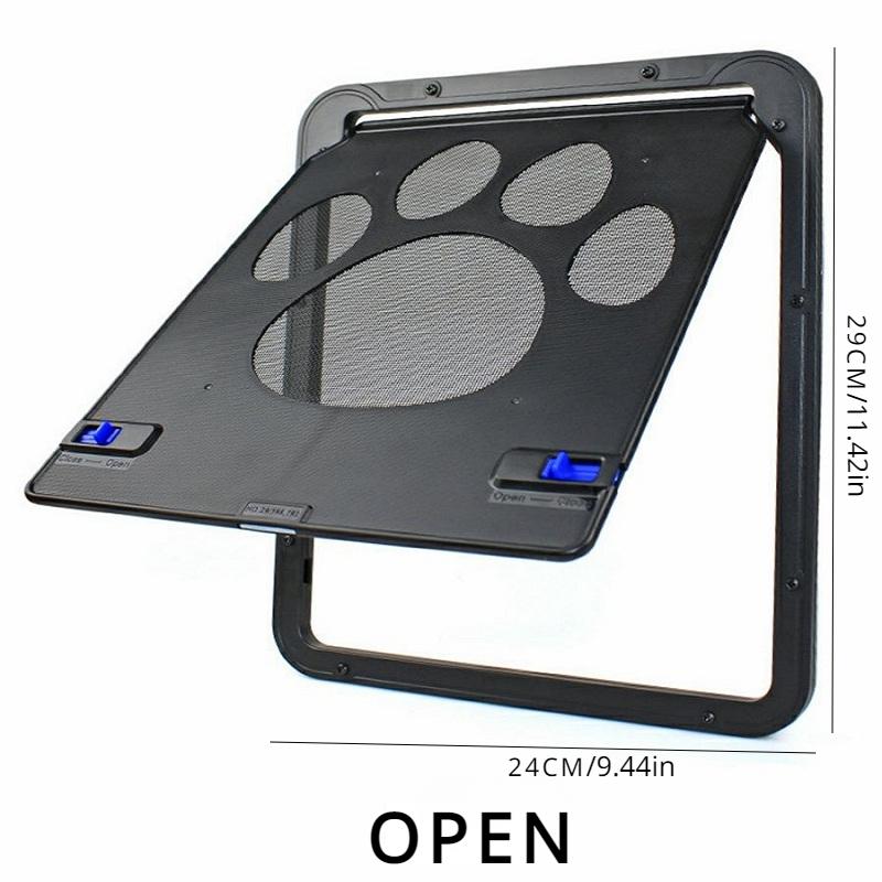 

Дверь для домашних животных, уличные ворота для собак и кошек, вход в дом свободный, модный, красивый сад, новый безопасный запираемый экран, легко установить ворота для собак