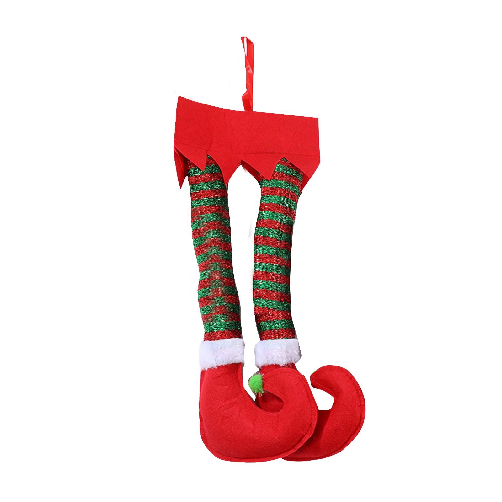 

Christmas Cute Legs Props Doll Ornaments Christmas Tree Hanging Decorations Ornaments New Christmas Decorations
