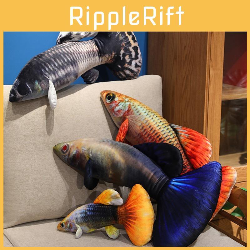 Simulated Colored Guppy Carp Filled Toy For Collectors And Children