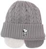 PEANUTS KIDS Gorro de Tricô Kids Cinza 434-1013