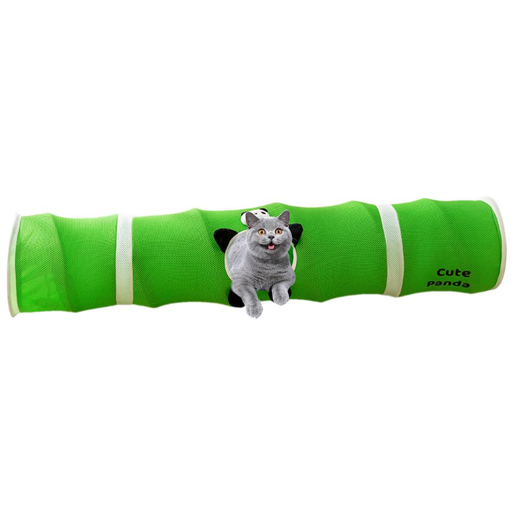 Play Tunnel For Cats Foldable Bored Cat Interactive Tube Tunnel Interactive Small Pet Playful Game For Kittens Rabbits Puppies