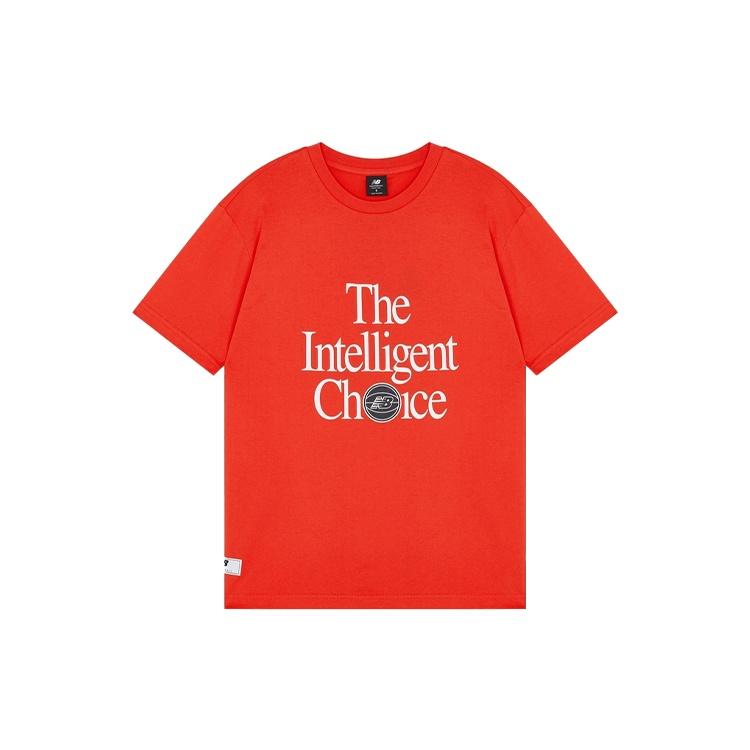 New Balance Hoops Essential T-shirt Asia Sizing Energy Red Men s MT13586-ENR M