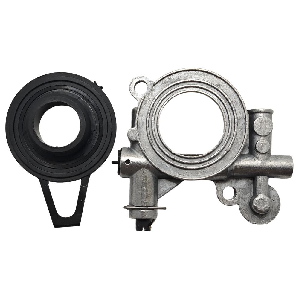 Oil Pump Oiler Complete Repair Kit For 372XP Husqvarna 365 372 371 362 Chainsaw Cap Worm Gear Sleeve Line Rubber Seal Part