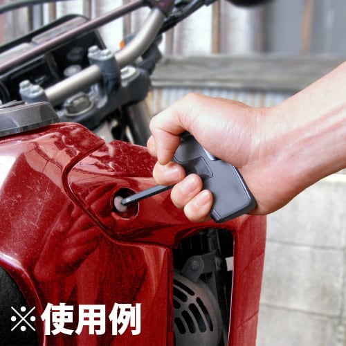 ENGINEER DBZ-50B Bazooka Grip for 6.35mm Diameter, Black