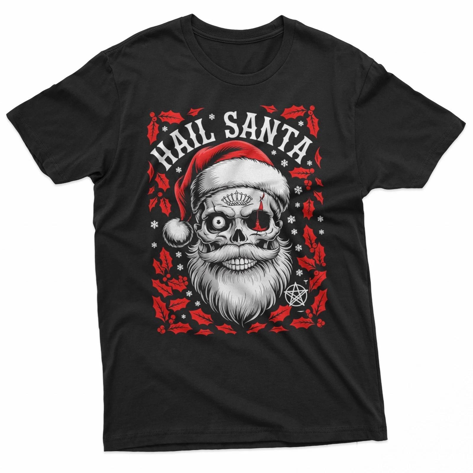 Santa Claus Gothic Funny T-Shirt S